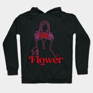 jisoo flower led design Hoodie